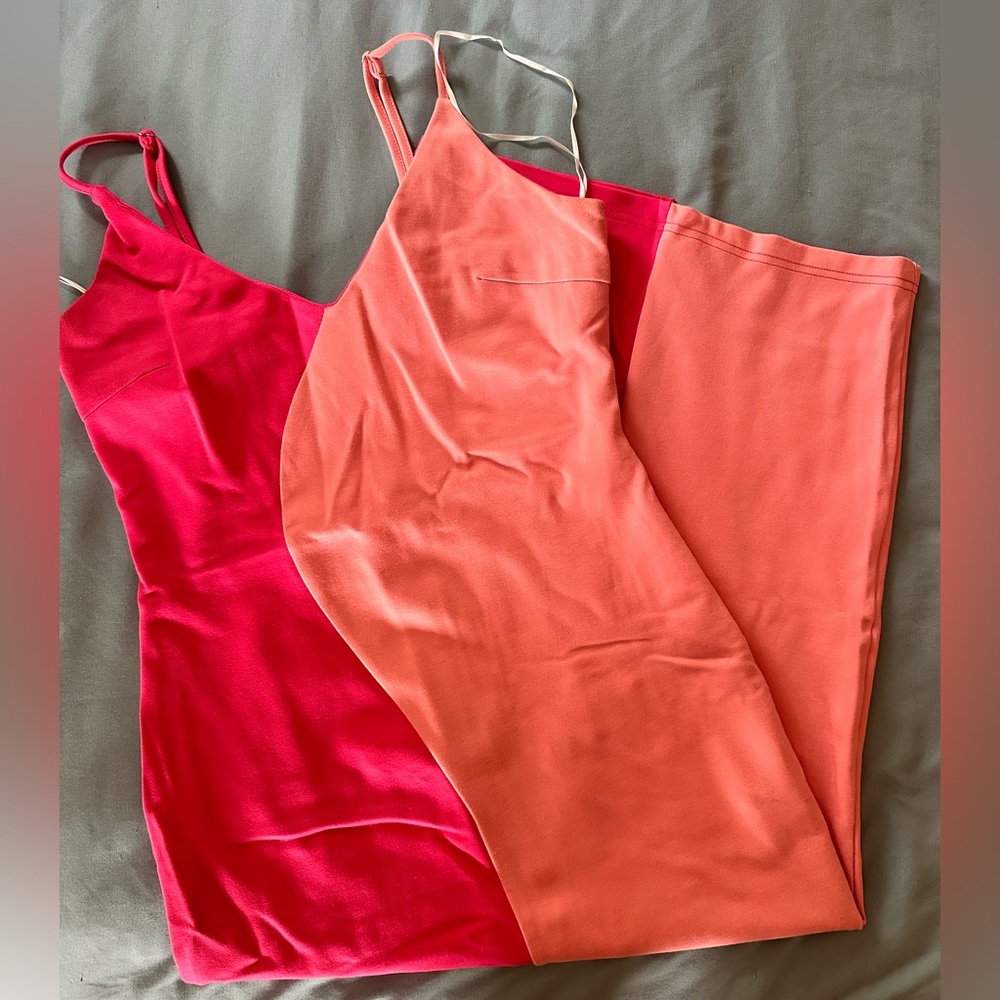 Petal + Pup Two Tone Pink Midi Dress